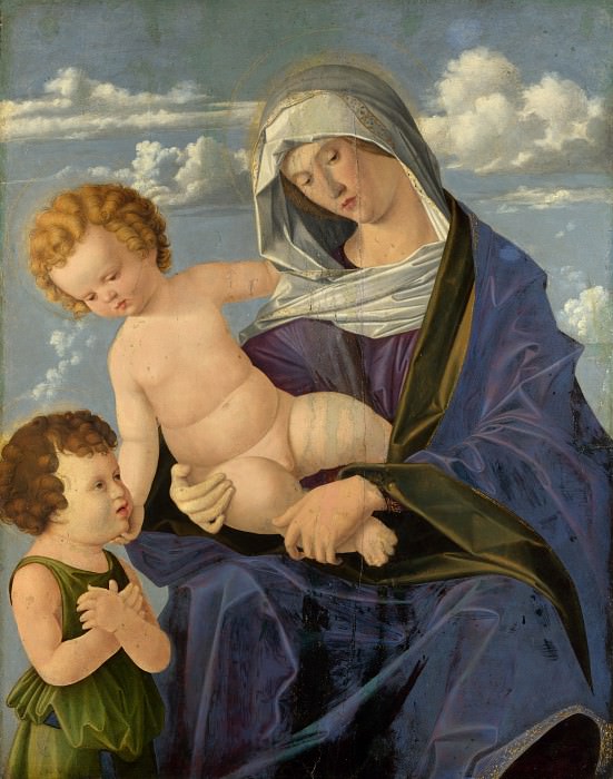 Винченцо Катена – Мадонна с Младенцем и маленьким Иоанном Крестителем, Часть 6 Национальная галерея