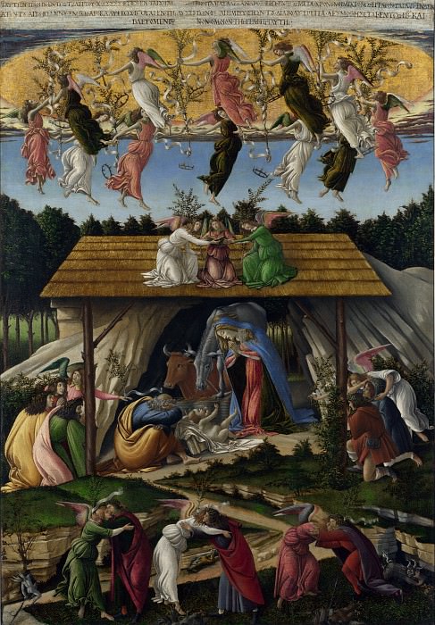 Сандро Боттичелли – Мистическое Рождество, Часть 6 Национальная галерея