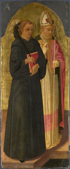 Zanobi Machiavelli – A Bishop Saint and Saint Nicholas of Tolentino, Part 6 National Gallery UK