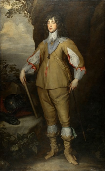 Studio of Anthony van Dyck – Prince Charles Louis, Count Palatine, Part 6 National Gallery UK