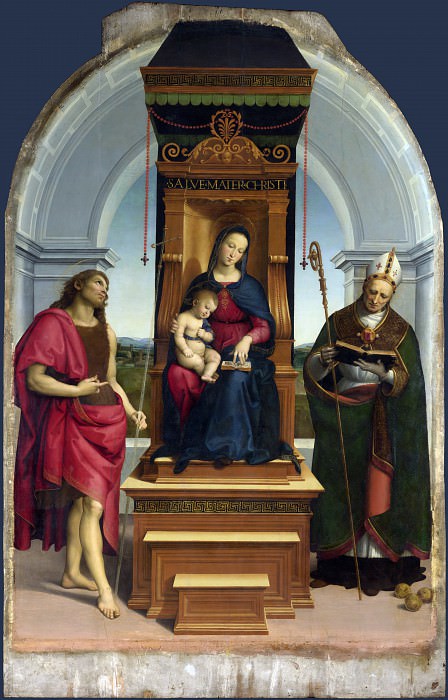 Raphael – The Ansidei Madonna, Part 6 National Gallery UK