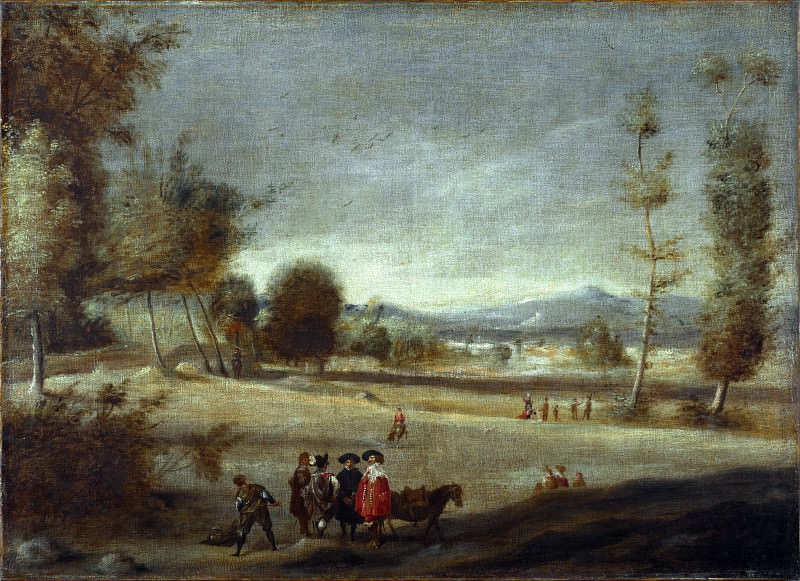 Spanish – Landscape with Figures, Part 6 National Gallery UK