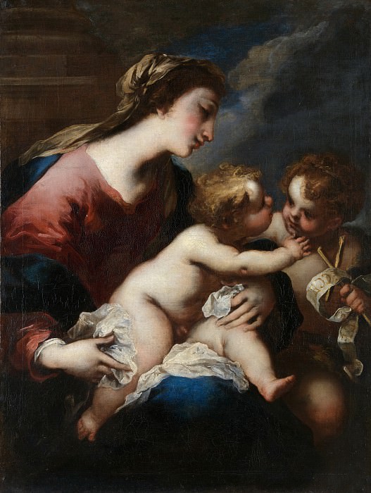 Valerio Castello – The Virgin and Child with Saint John the Baptist, Part 6 National Gallery UK