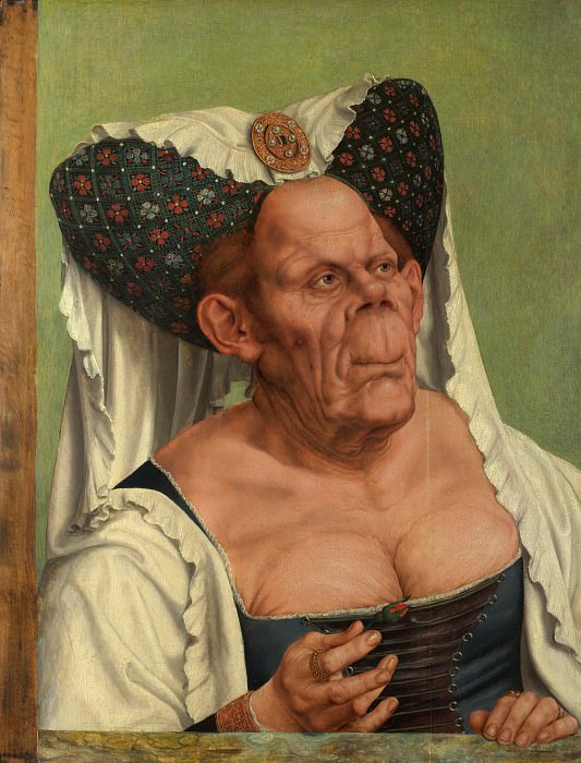 Quinten Massys – An Old Woman , Part 6 National Gallery UK