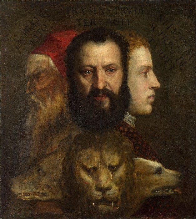 Titian and workshop – An Allegory of Prudence, Part 6 National Gallery UK