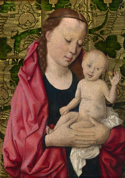 Workshop of Dirk Bouts – The Virgin and Child, Part 6 National Gallery UK