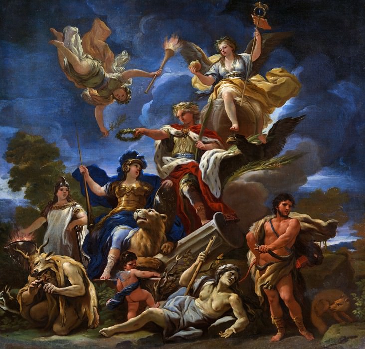Luca Giordano – Allegory of Fortitude, Part 6 National Gallery UK