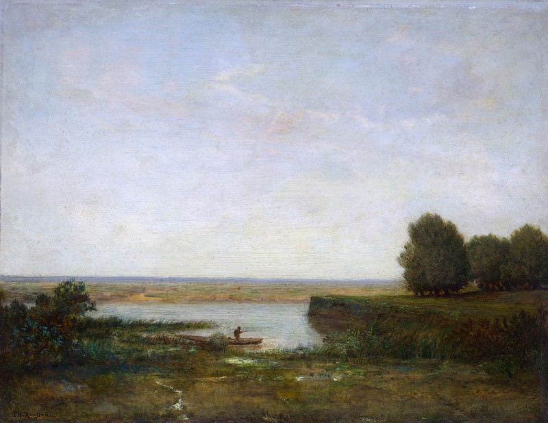 Теодор Руссо – Речной пейзаж, Часть 6 Национальная галерея