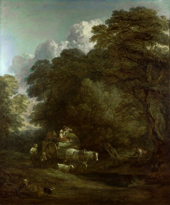 Thomas Gainsborough – The Market Cart, Part 6 National Gallery UK