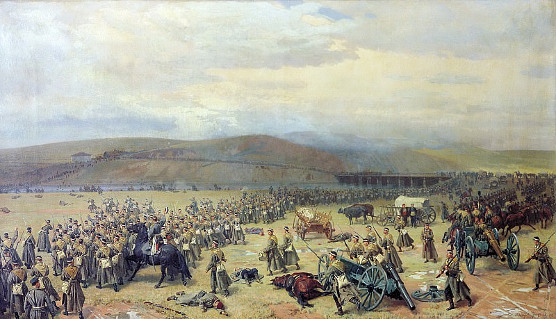 Последний бой под Плевной 28 ноября 1877 года. 1889., Дмитриев-Оренбургский Николай Дмитриевич