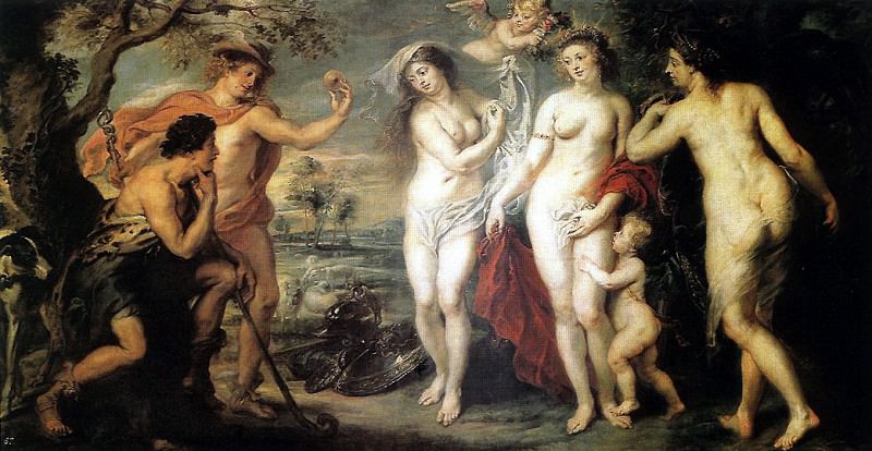 El juicio de Paris, Peter Paul Rubens