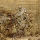 A Lion Hunt, Peter Paul Rubens