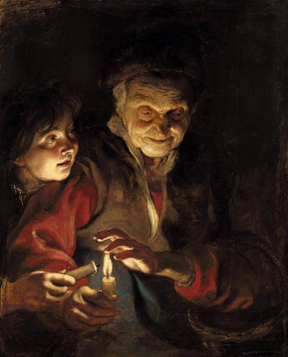 Night Scene, Peter Paul Rubens