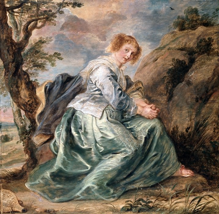 Hagar in the Desert, Peter Paul Rubens