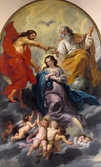 Le couronnement de la Vierge, Peter Paul Rubens