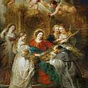 Ildefonso Altarpiece; central panel with Holy Virgin Appears to Saint Ildefonso, Peter Paul Rubens