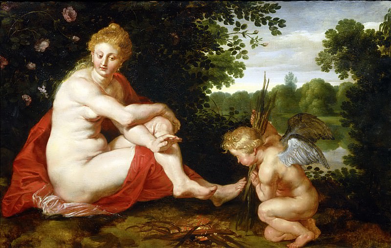 Венера и Амур, Питер Пауль Рубенс