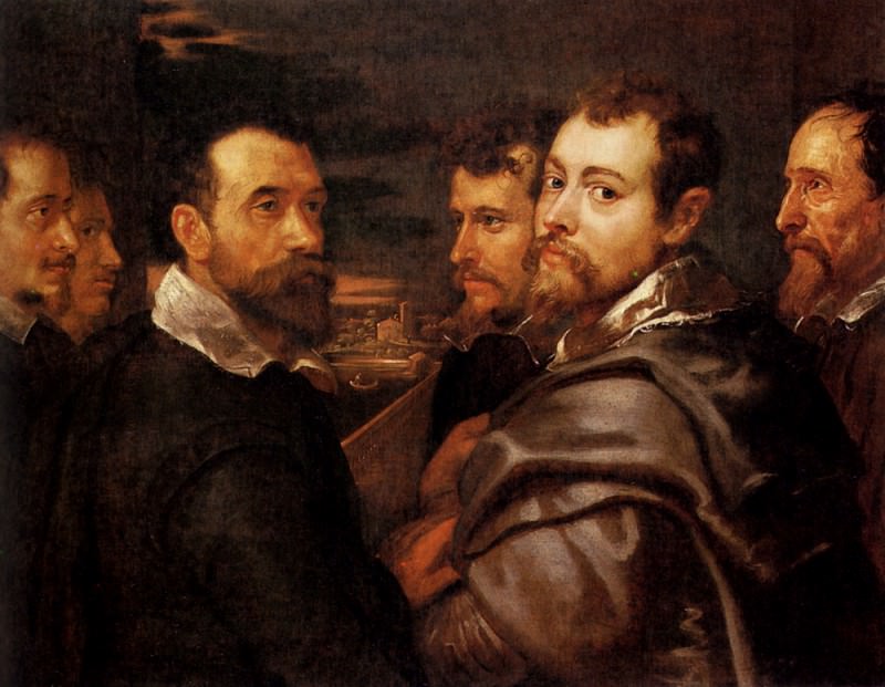 Rubens The Mantuan Circle Of Friends, Peter Paul Rubens