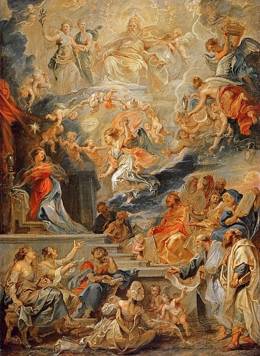 The Annunciation of the Incarnation of Christ as the Fulfillment of Prophecies, Peter Paul Rubens
