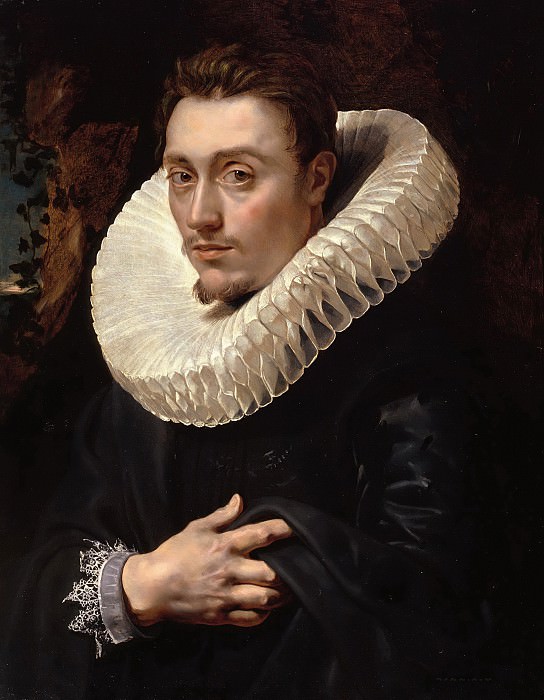 Peter Paul Rubens -- Portrait of a Young Man, Peter Paul Rubens