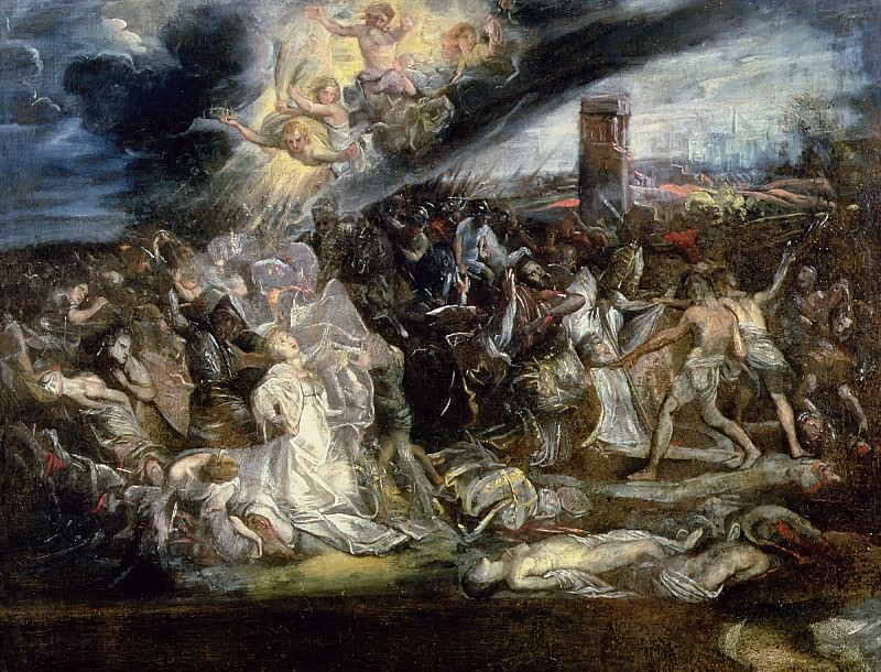 Martyrdom of Saint Ursula and ten thousand virgins, Peter Paul Rubens