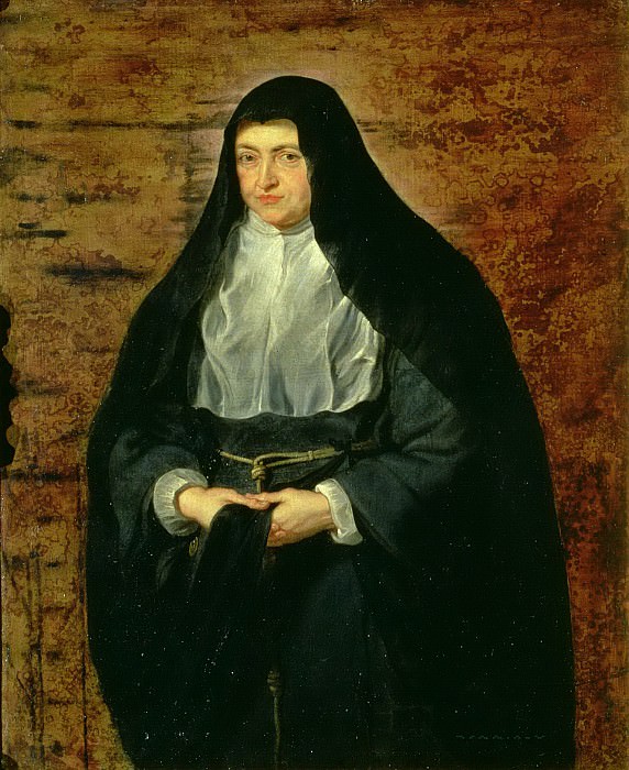 Infanta Isabella Clara Eugenia as a nun, Peter Paul Rubens