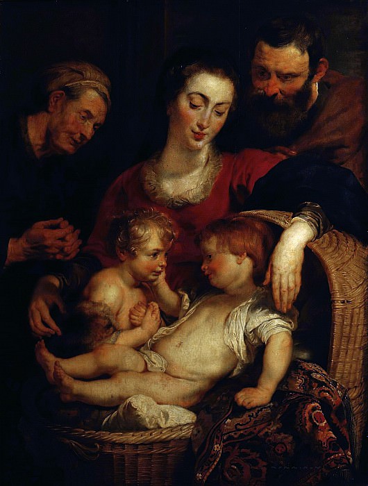 The Holy Family with St Elizabeth, Peter Paul Rubens