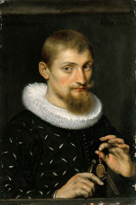 Portrait of a Young Scholar, Peter Paul Rubens