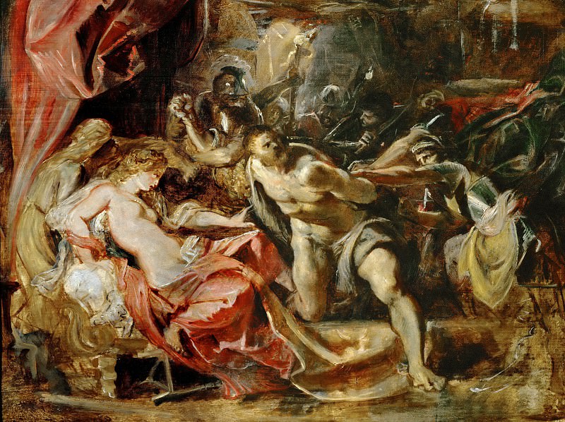 Samson and Delilah, Peter Paul Rubens