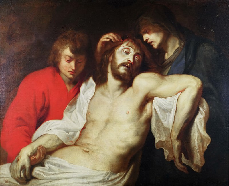 Lamentation of Christ by the Virgin Mary and St. John, Peter Paul Rubens