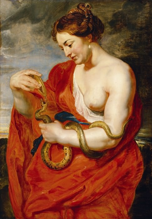 Hygieia – goddess of health, Peter Paul Rubens