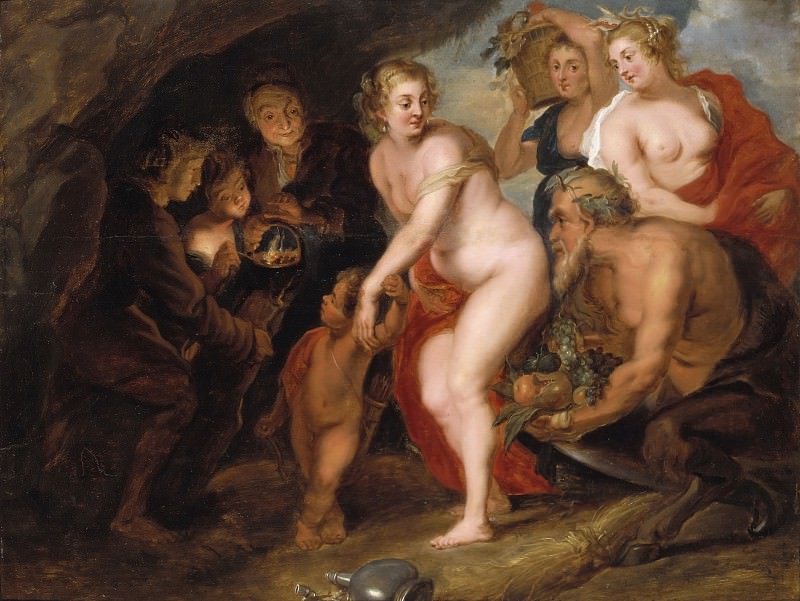 Without Ceres and Bacchus Venus freezes [After], Peter Paul Rubens