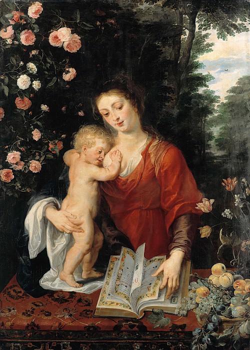 Мадонна с младенцем, Питер Пауль Рубенс