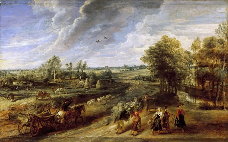 Return from the Harvest, Peter Paul Rubens