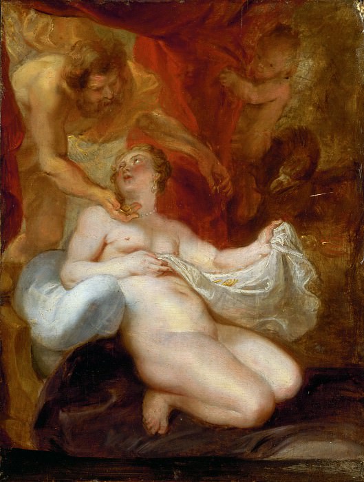 Jupiter and Danae, Peter Paul Rubens