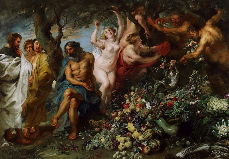 Pythagoras Advocating Vegetarianism, Peter Paul Rubens