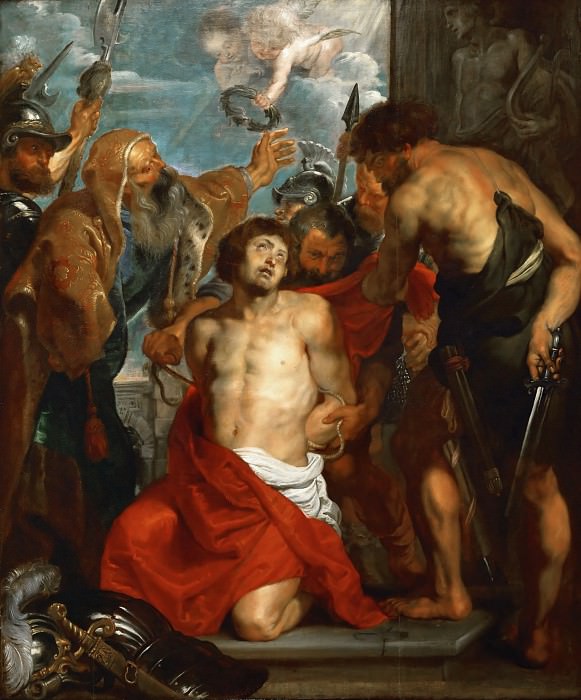 Rubens,Peter Paul -- The Martyrdom of Saint George. oil on canvas, Peter Paul Rubens