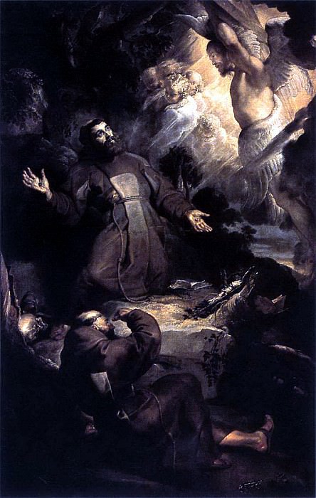 The Stigmatization of St Francis, Peter Paul Rubens