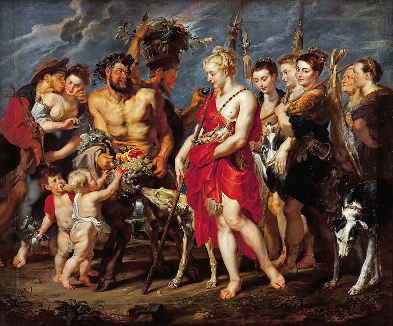 Dianas Heimkehr von der Jagd, Peter Paul Rubens