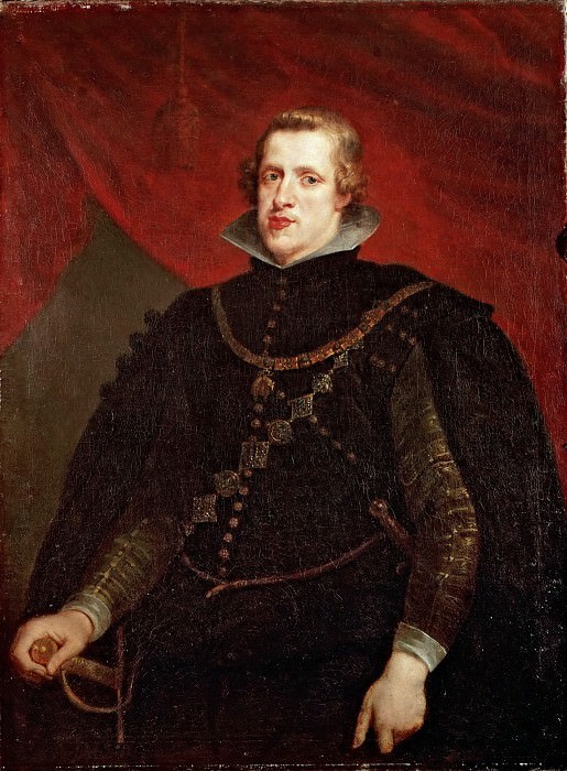 Филипп V, король Испании, Питер Пауль Рубенс