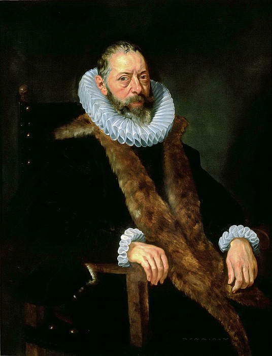 Portrait of Rogier Clarissa, Peter Paul Rubens