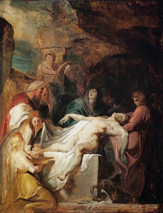 Entombment of Christ, Peter Paul Rubens