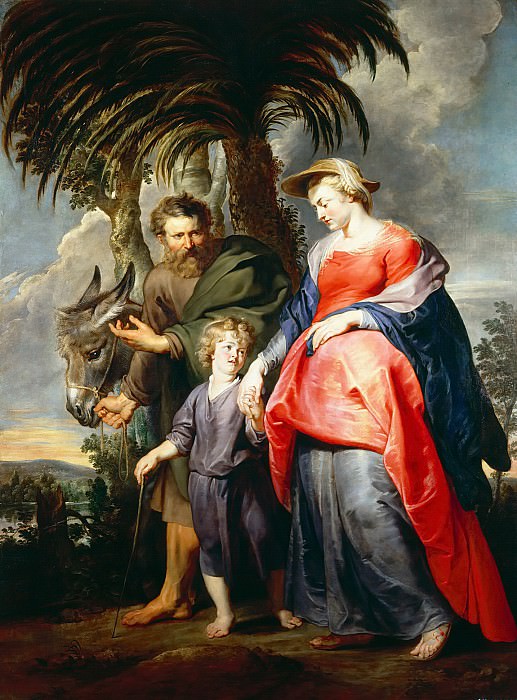 Return of the Holy Family from Egypt, Peter Paul Rubens