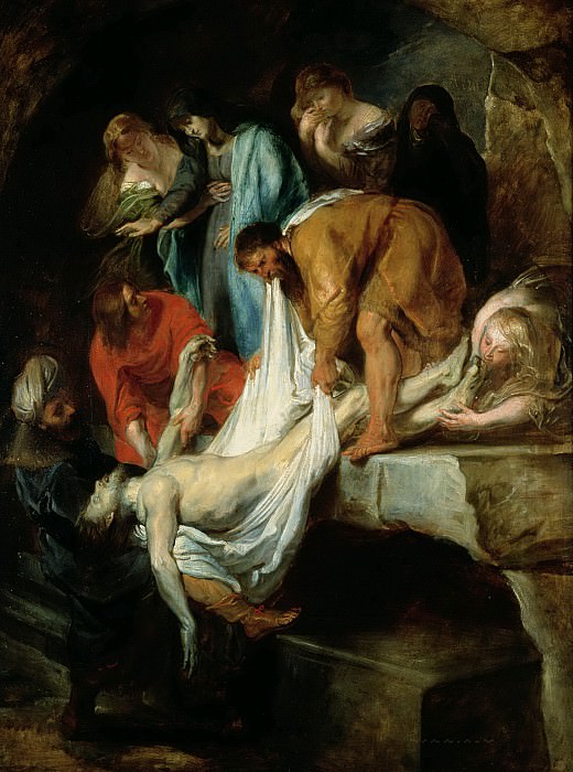 Burial of Christ, Peter Paul Rubens