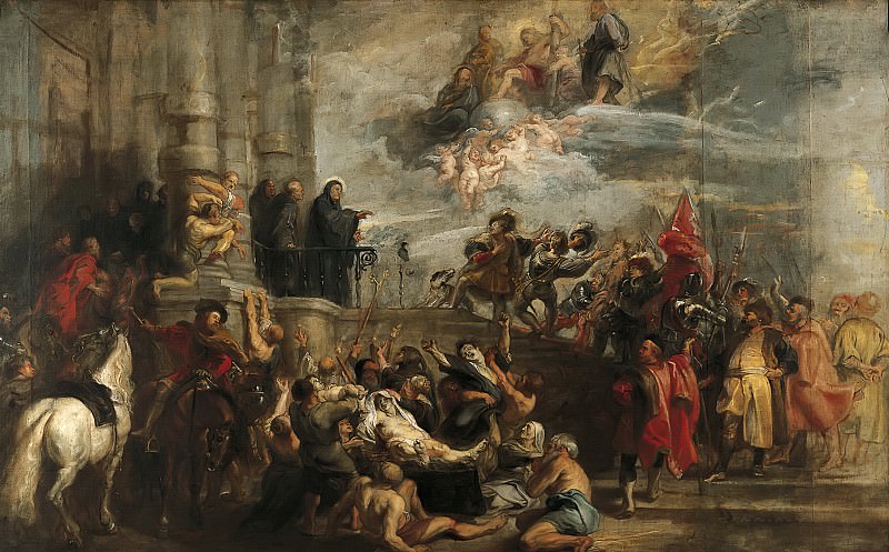Les miracles de Saint Benoit, Peter Paul Rubens