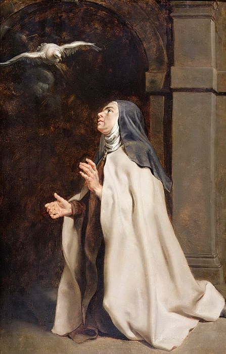 Appearance of the Holy Spirit to Teresa of Avila, Peter Paul Rubens