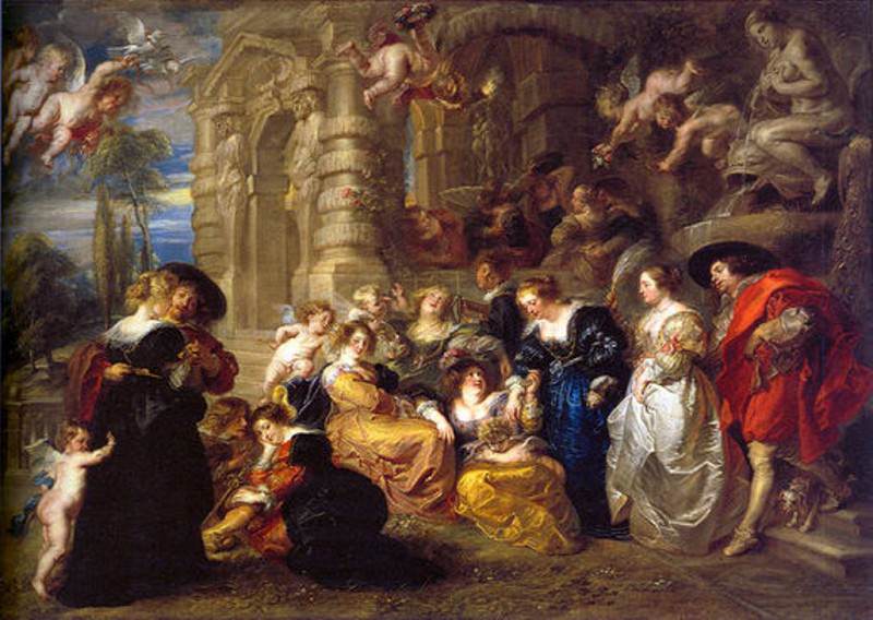 El jardín del Amor, Peter Paul Rubens