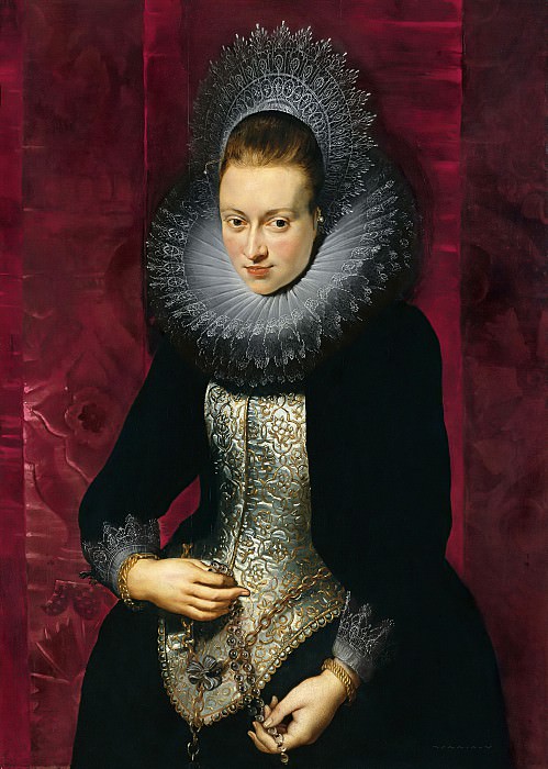 Портрет женщины с четками, Питер Пауль Рубенс