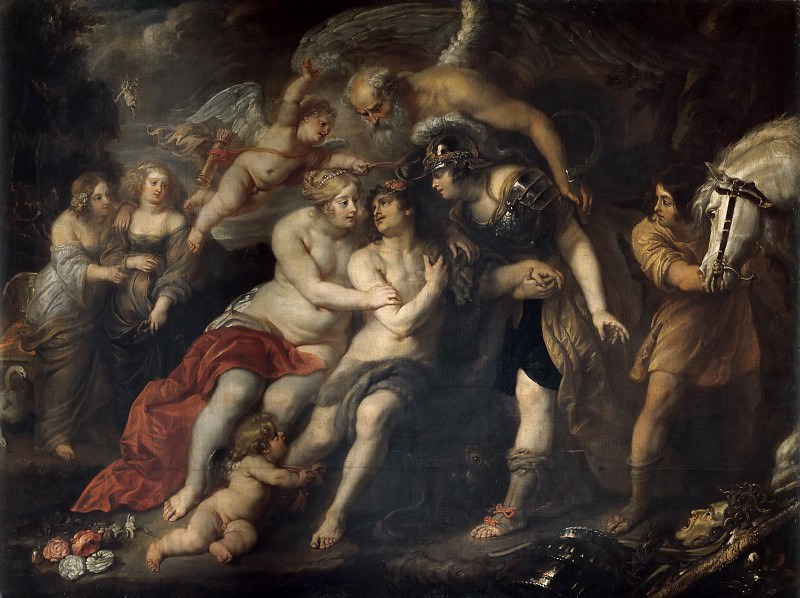 Title: Hercules between Vice and Virtue, Peter Paul Rubens