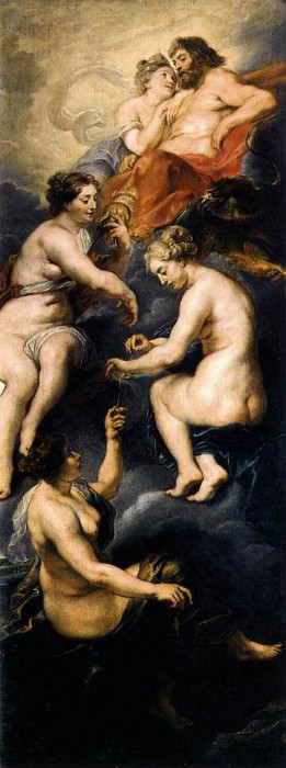 The Fate Spinning Maries Destiny, Peter Paul Rubens